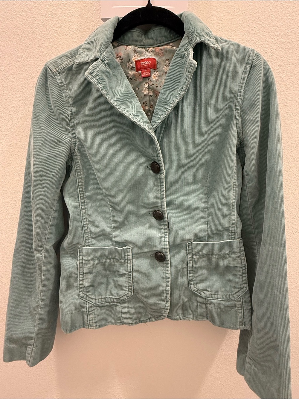 Y2K Mossimo Teal Blazer